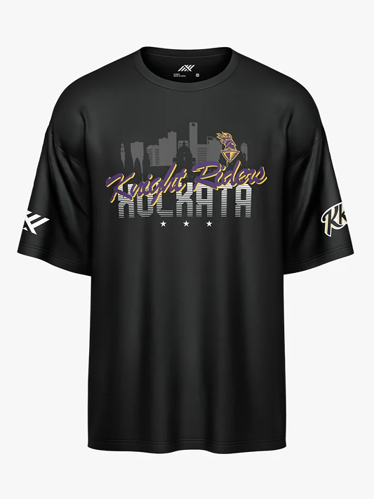 KKR Oversized Tshirt Black