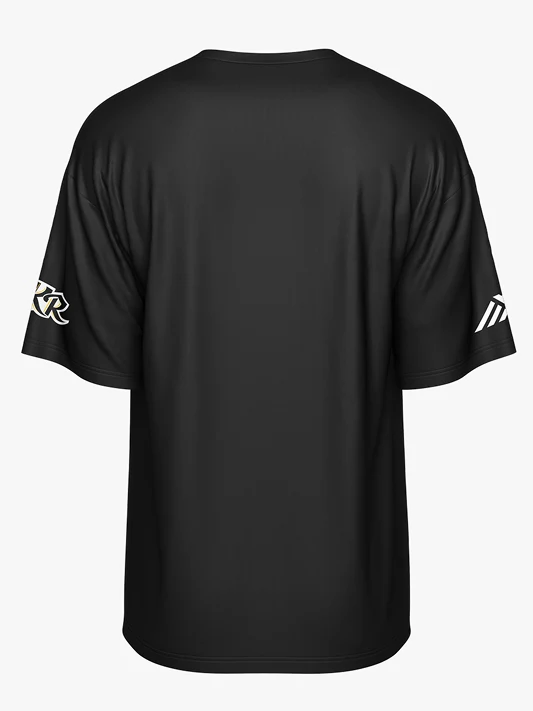 KKR Oversized Tshirt Black - Image 2