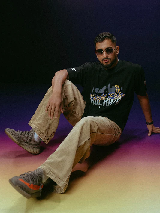 KKR Oversized Tshirt Black - Image 4