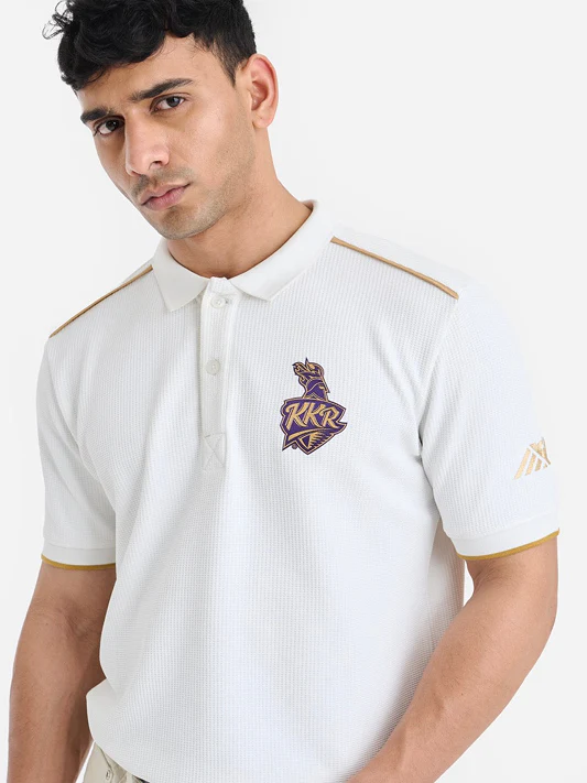 KKR White Travel Polo - Image 4