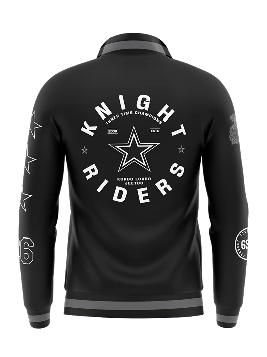 Knight Riders Black Varsity - Image 3